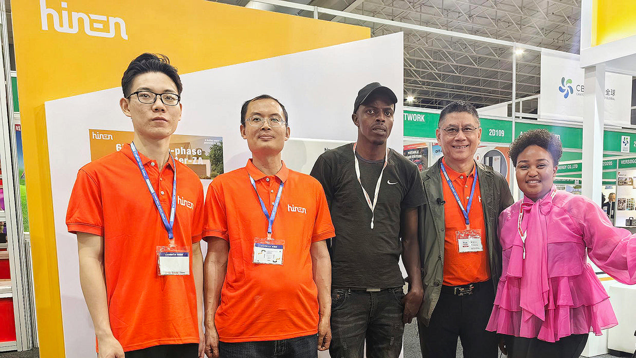 Hinen Achieves Remarkable Success at Energy Exhibitions in South Africa, Nigeria, and Kenya